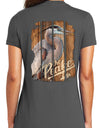 blue heron ladie's t-shirt