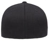 FITTED PEAKE HAT WITH MD FLAG PATCH