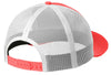 CORAL PEAKE HAT WITH SUNRISE PATCH