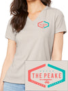 LADIES PEAKE V-NECK